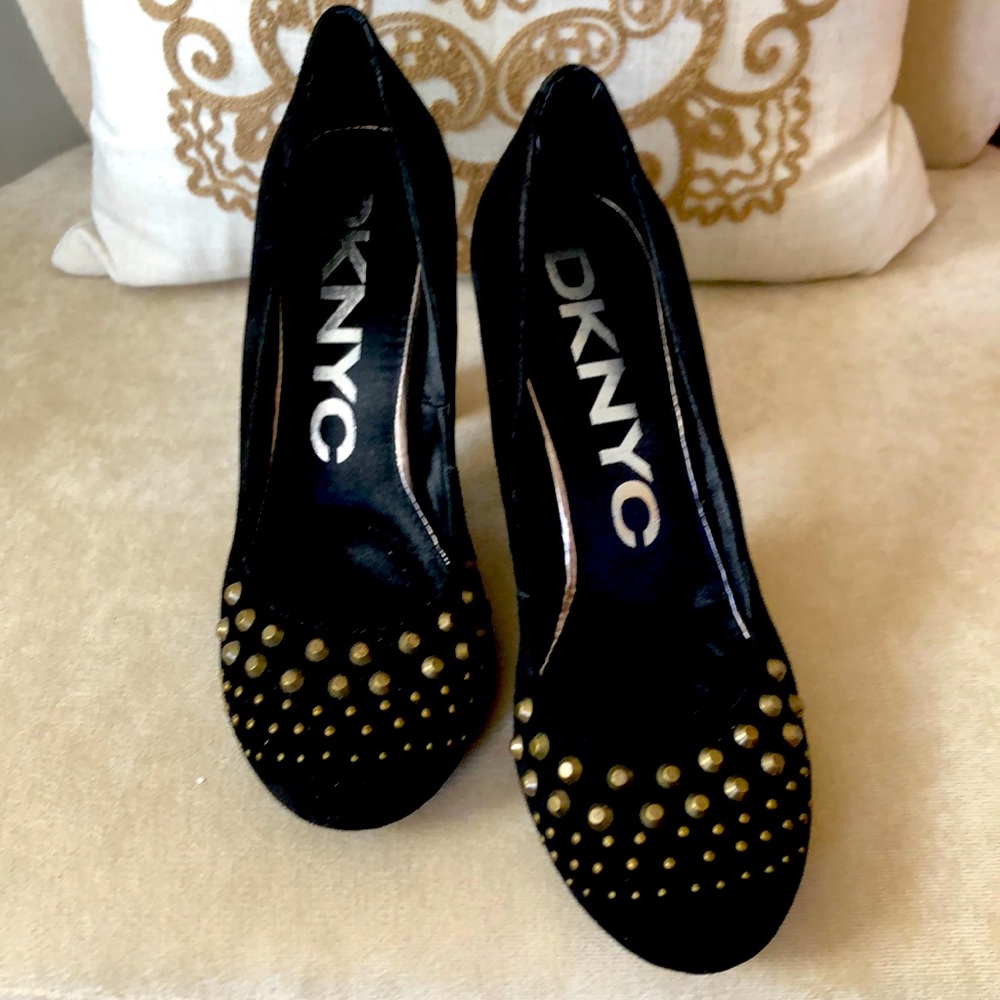 DKNY mint condition studded heels